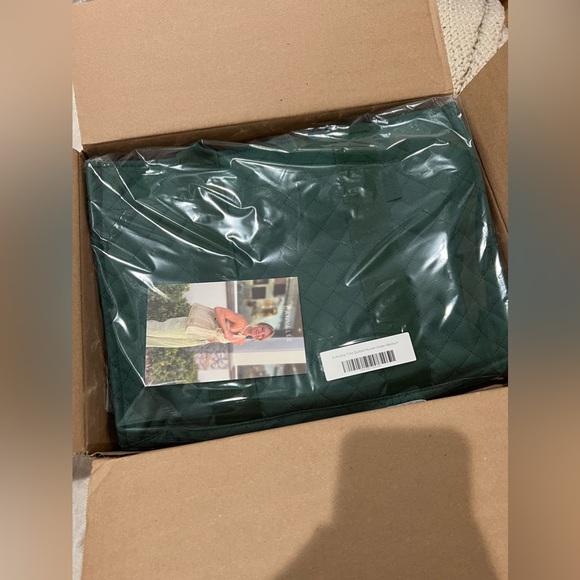 Canvelle Medium Everyday Tote - Limited Release Quilted Hunter Green NWT - Picture 6 of 9